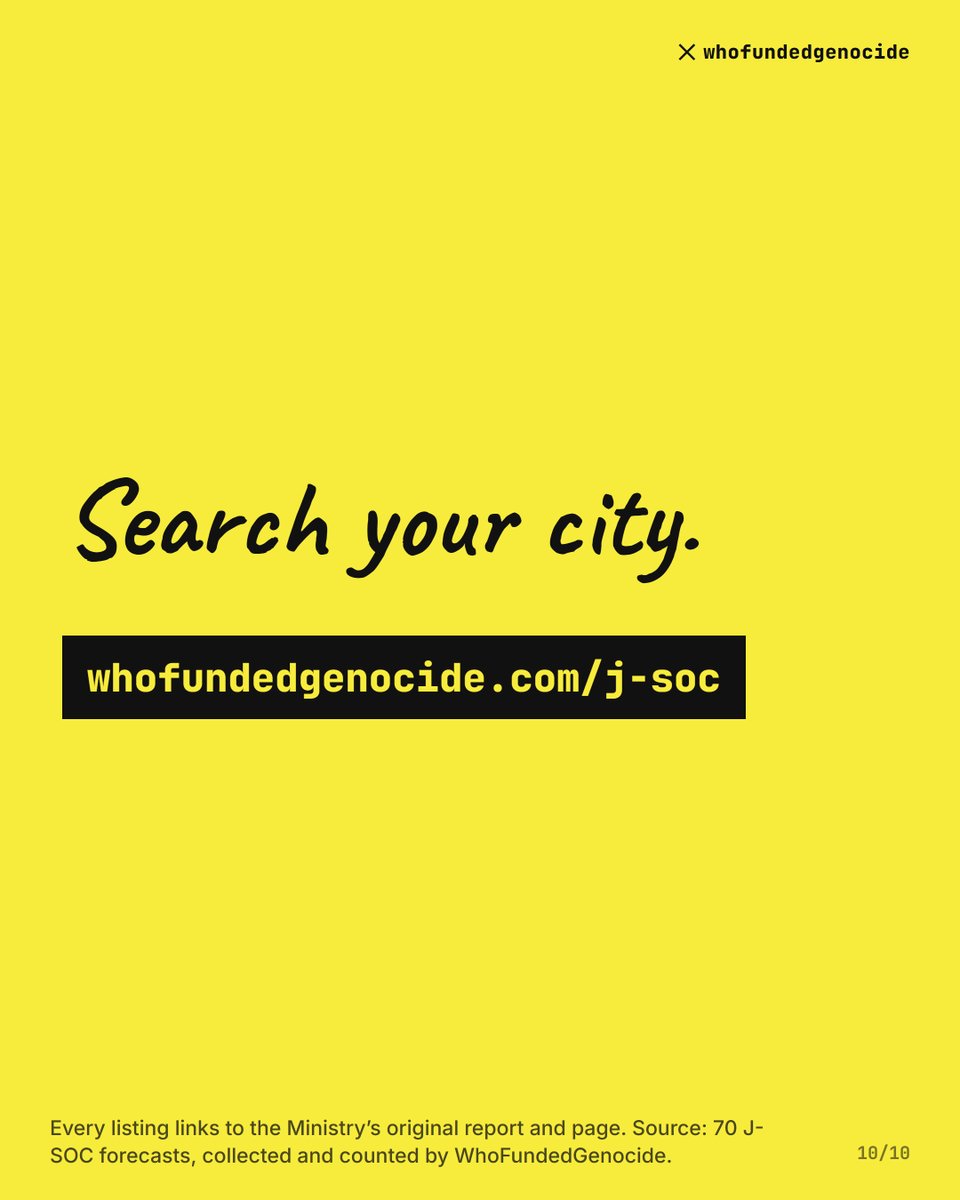 Image in @xIsraelExposedx's post: You can search here to see if you, your city, or protest is being tracked by the israeli Foreign Mi…