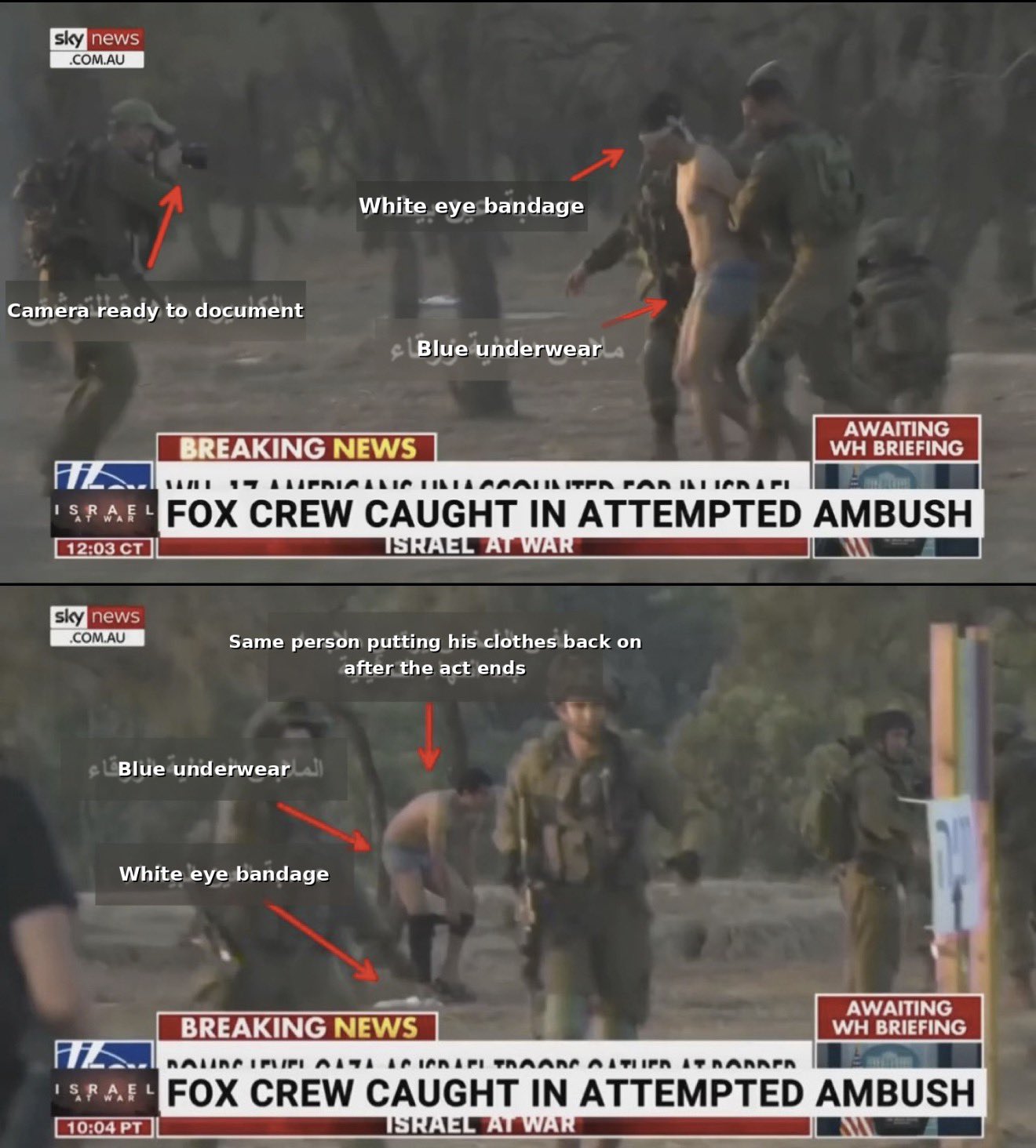 Image in @Wallface's post: Will the IDF let real journalists in? https://t.co/cw912A4NUD