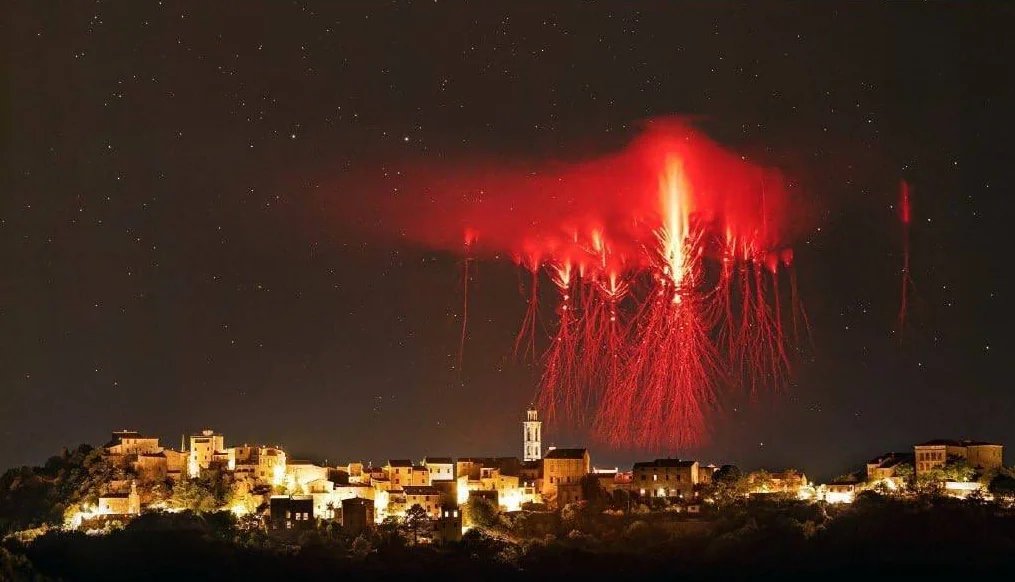 Image in @mrs_agen's reply: French photographer Florian Riu (Florian Riou), who specialises in atmospheric phenomena, had plann…