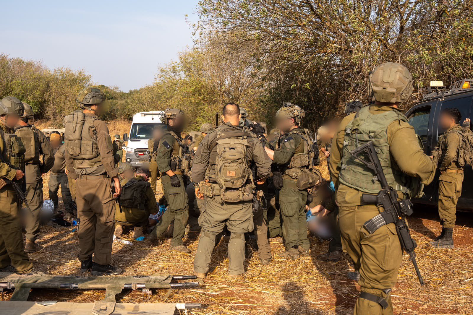Image in @MarioNawfal's post: 🚨🇮🇱🇱🇧 An unexploded Hezbollah cluster bomb likely caused the blast during a school hike in northern…
