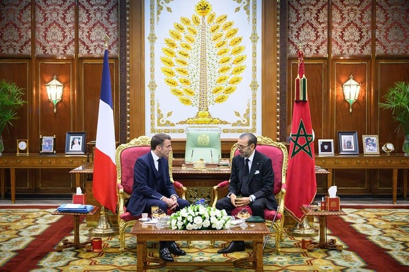 Image in @MehdiAg33's reply: @MarioNawfal No that's wrong . Relations between #Morocco 🇲🇦 and #France 🇫🇷 are currently at their …