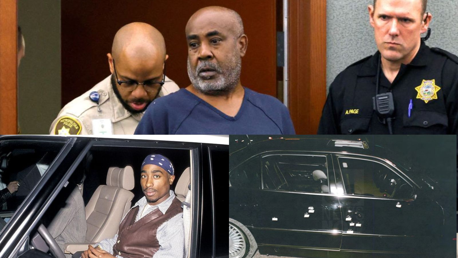 Image in @MarioNawfal's post: 🚨🇺🇸 The man convicted of orchestrating Tupac's 1996 murder is facing life in prison without parole,…