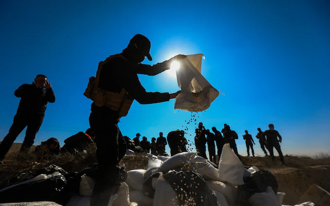 Image in @MarioNawfal's post: 🇮🇱🇯🇴 ISRAELI CRIMINAL GANGS are reportedly using BALLOONS to fly DRUGS into Jordan... !?
Apparentl…