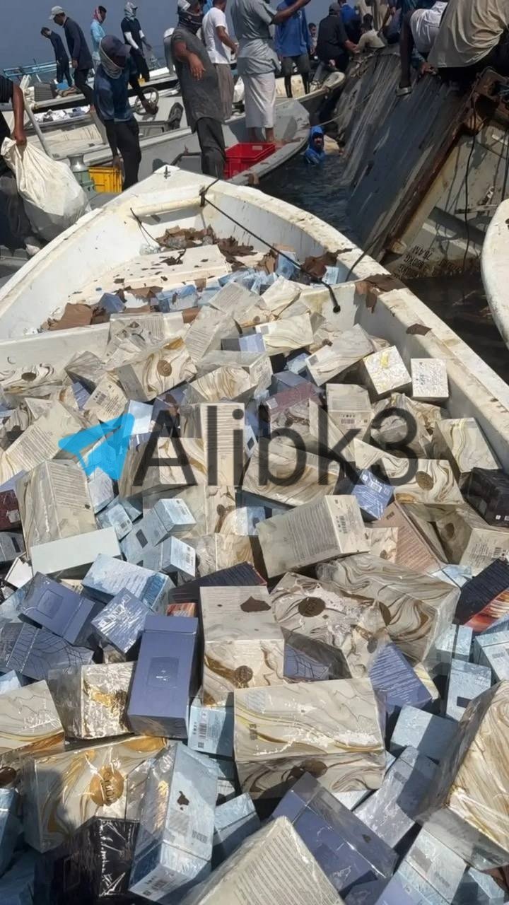 Image in @MarioNawfal's post: 🇮🇷 Footage from the 2,500-container ship that was attacked and sunk in the Strait of Hormuz.
Now y…
