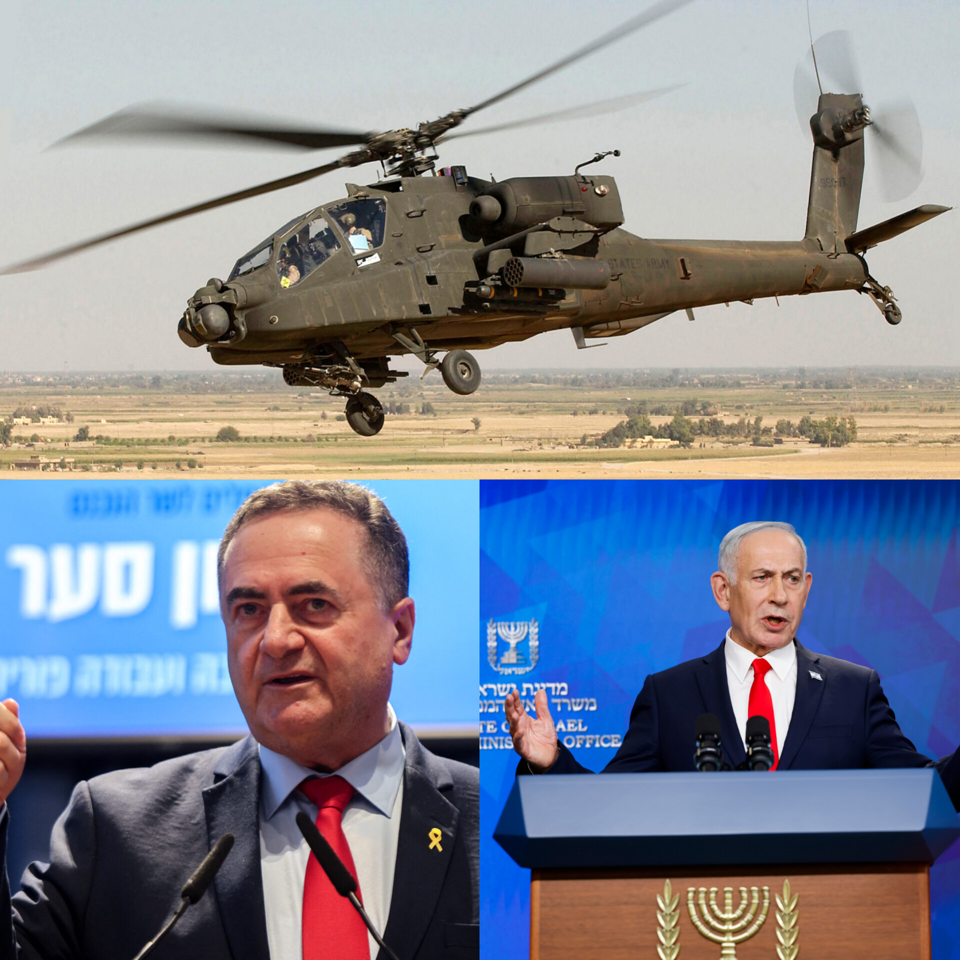 Image in @MarioNawfal's post: 🇮🇱🇺🇸 Israel is moving ahead with the purchase of 12 advanced U.S.-made Apache attack helicopters.
…