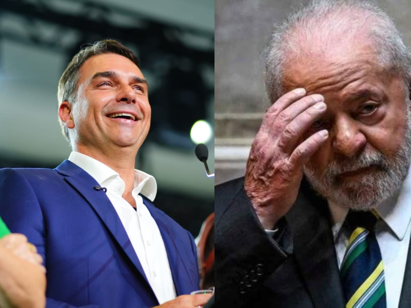 Image in @MarioNawfal's post: 🇧🇷 Flávio Bolsonaro opens the Brazilian presidential runoff with a CLEAR edge over Lula.
Quaest…