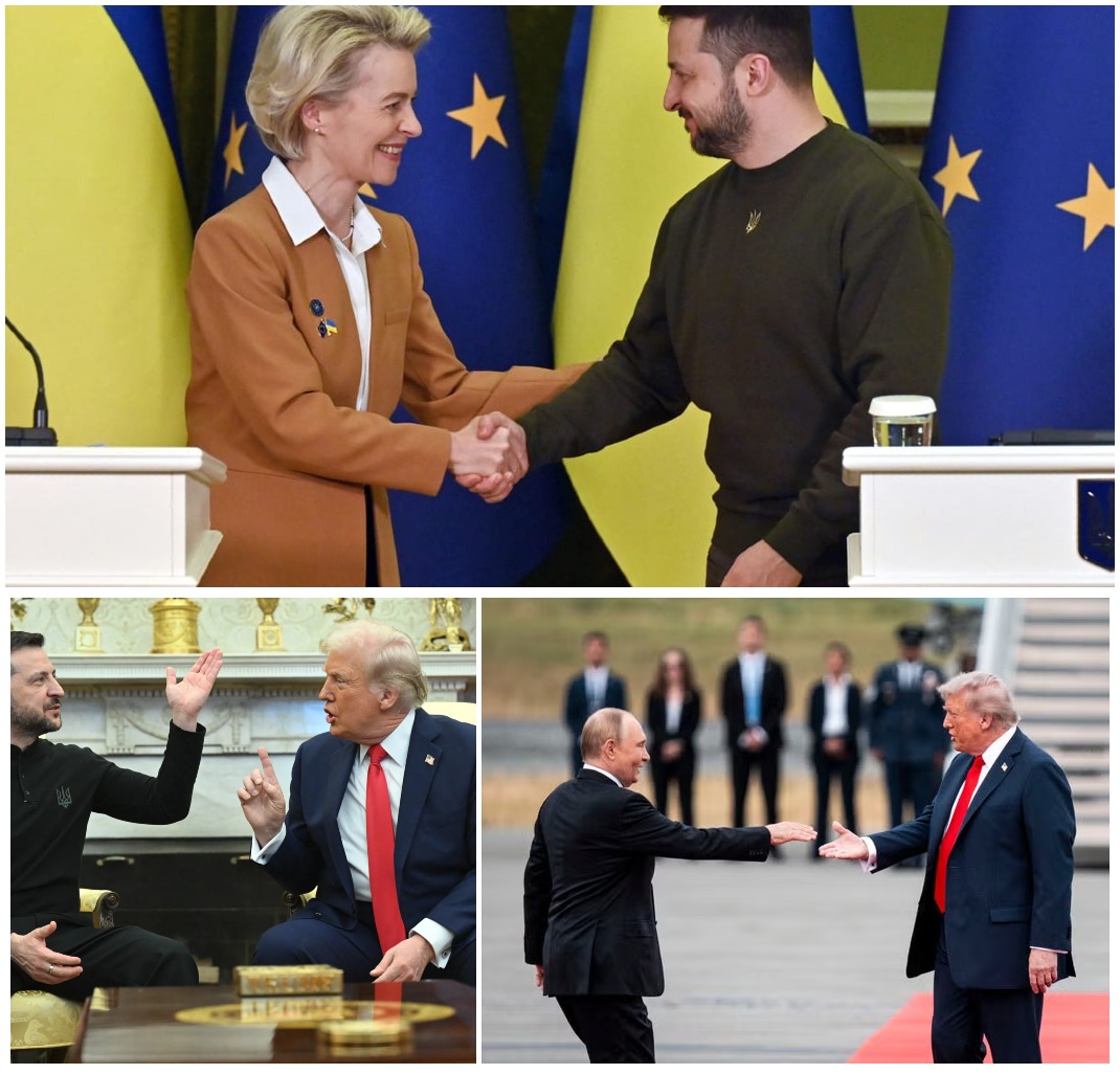 Image in @MarioNawfal's post: 🚨🇪🇺🇺🇦🇺🇲 The EU wants Zelensky to CHILL TF OUT with his criticism of Trump, to avoid digging a hole …