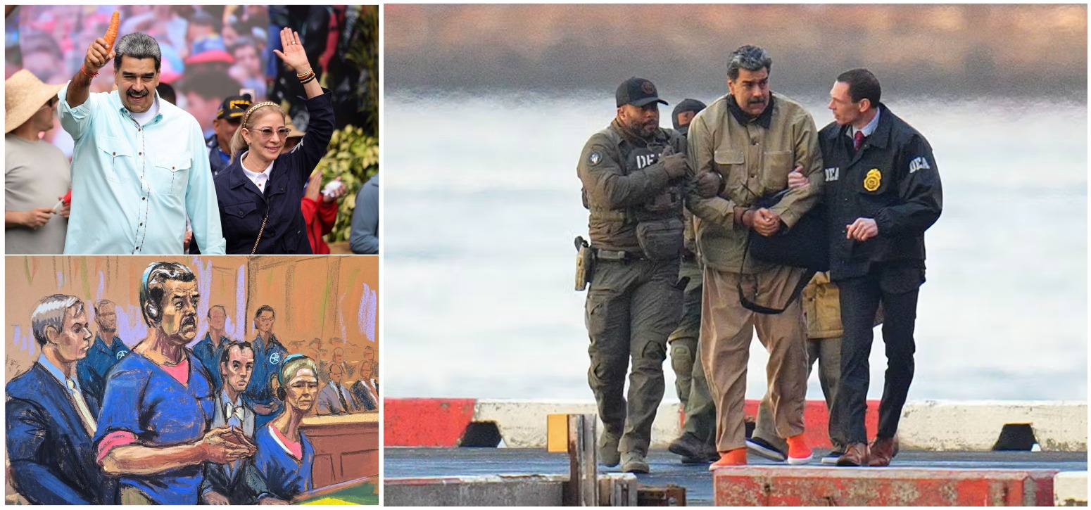 Image in @MarioNawfal's post: 🇺🇲🇻🇪 MADURO AND WIFE PLEAD "NOT GUILTY" TO NEW TORTURE CHARGES
Venezuela’s former president and hi…