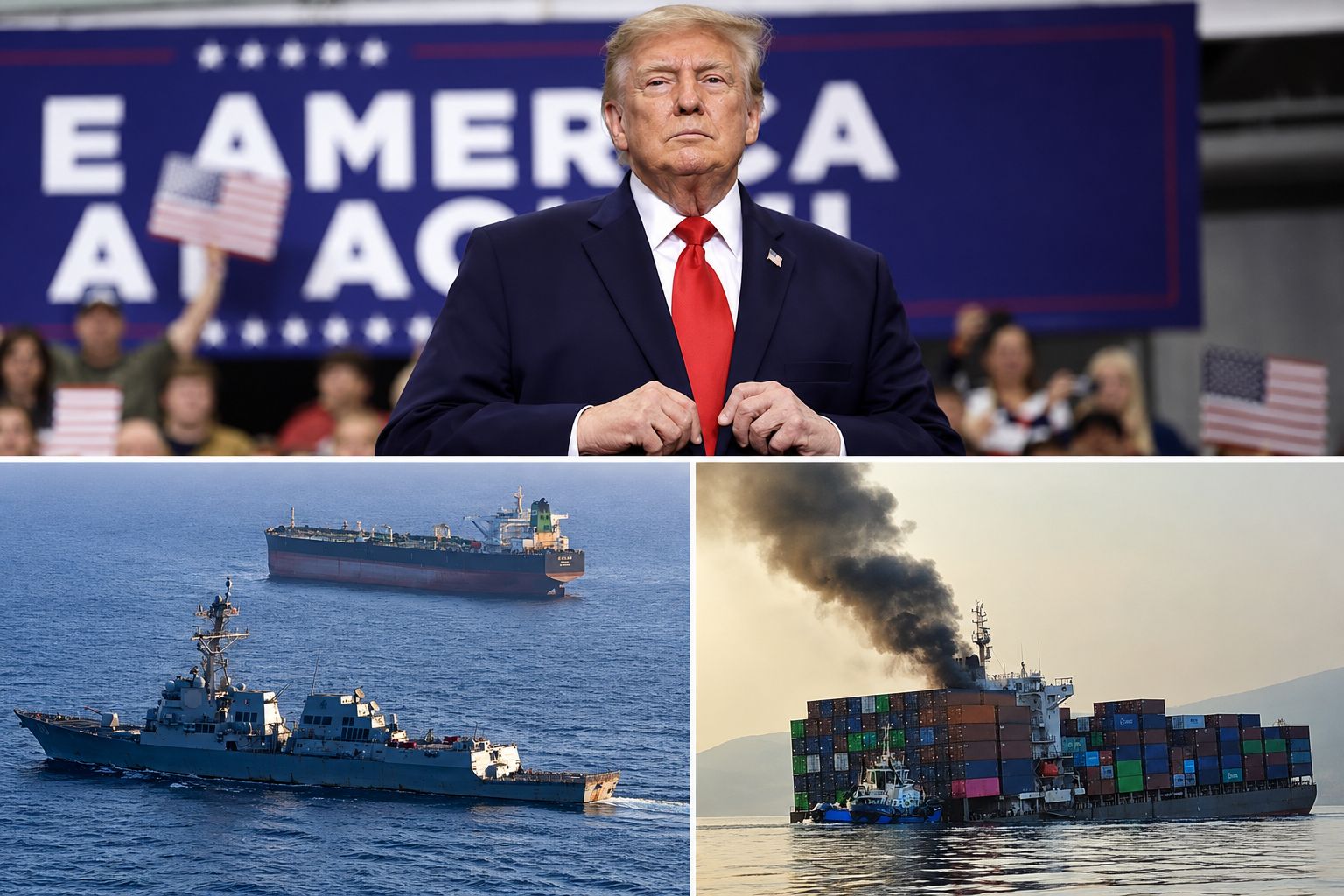 Image in @MarioNawfal's post: 🇮🇷🇺🇸 Oil is still getting through Hormuz, but this past week has been brutal.
So far this month, m…
