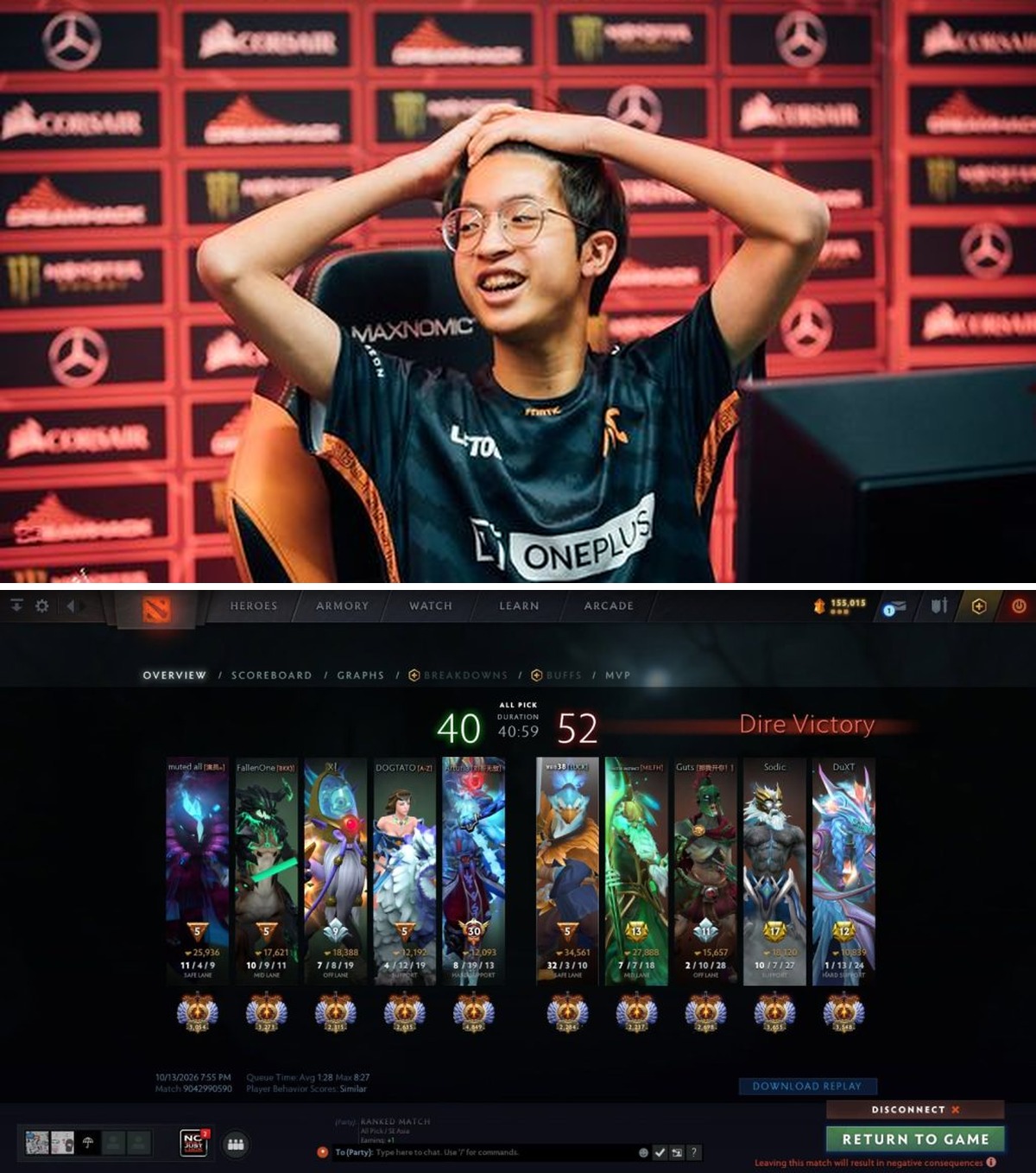 Image in @MarioNawfal's post: 🇲🇾🇹🇭 Imagine having to prove you’re a gamer... in HANDCUFFS.
That’s exactly what Thai Dota 2 pro 2…