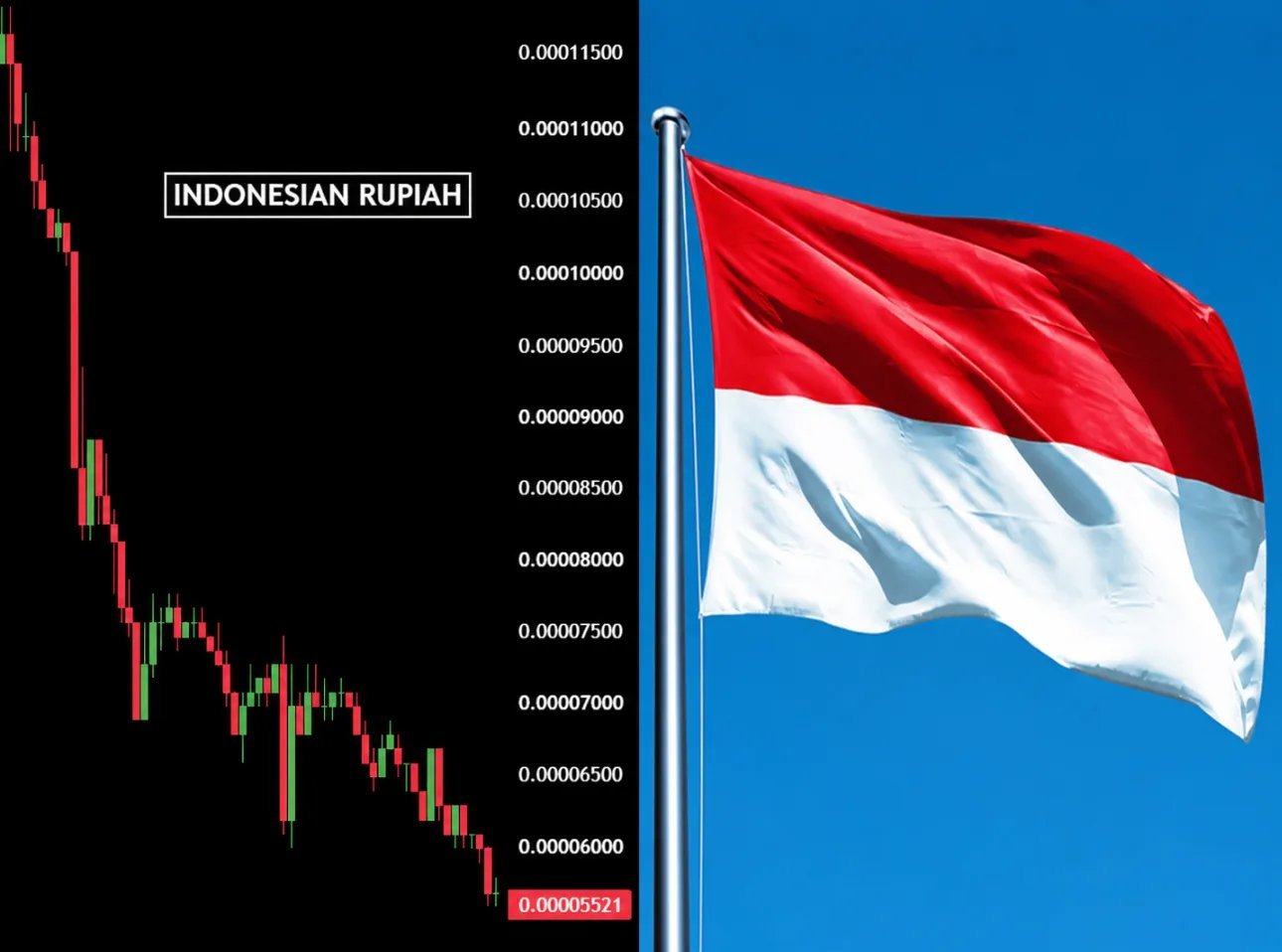 Image in @MarioNawfal's post: 🇮🇩 Indonesia's Rupiah is COLLAPSING
The country's stock market has just suffered its worst single-…
