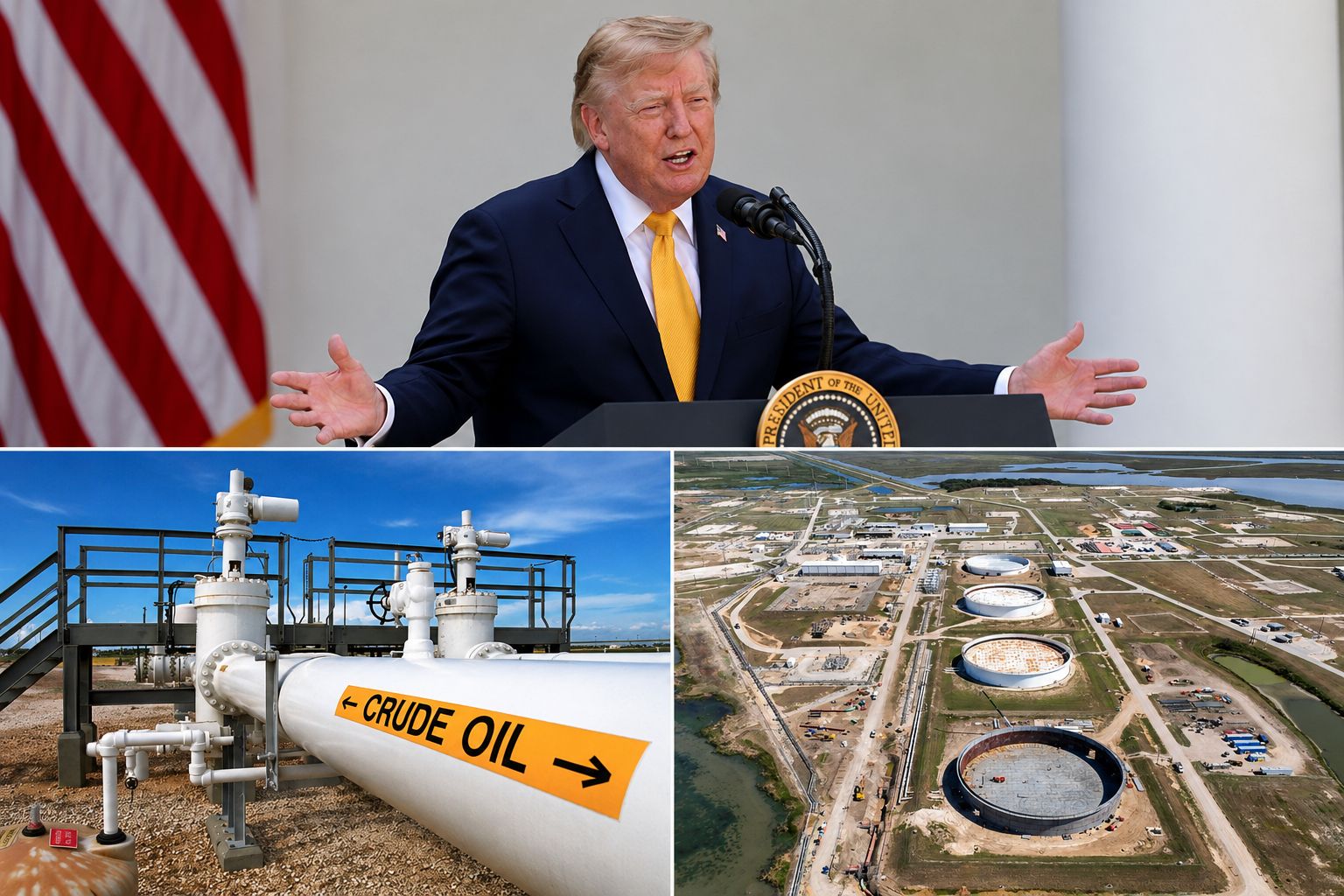 Image in @MarioNawfal's post: 🇺🇸 The U.S. is trying to get another 17 million barrels of oil out of its emergency reserves.
It's…