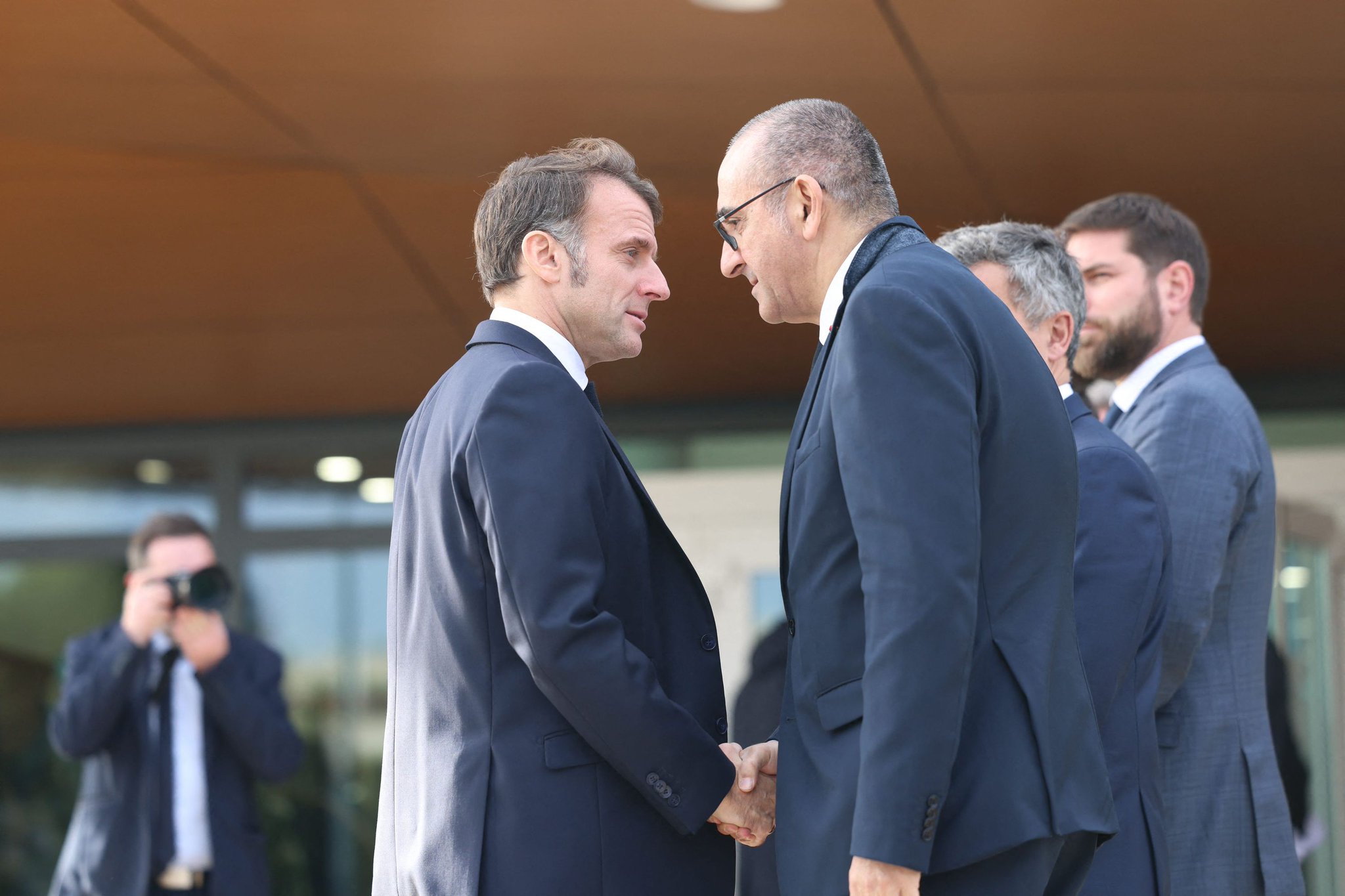 Image in @MarioNawfal's post: 🚨🇫🇷 Macron rejected Interior Minister Laurent Nuñez’s resignation today, after INSANE weekend riots…