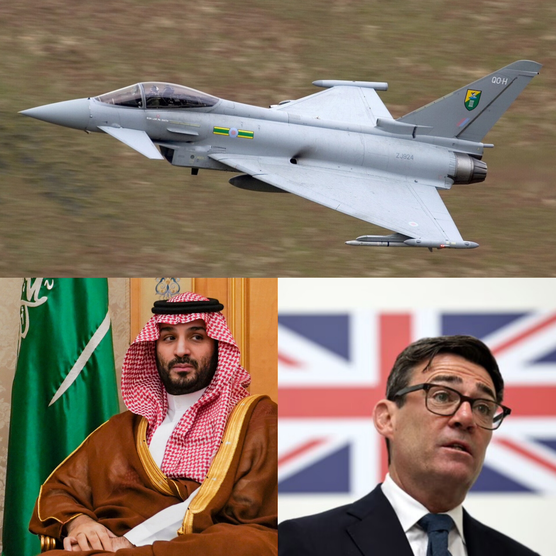 Image in @MarioNawfal's post: 🇬🇧🇸🇦🇾🇪 Britain is sending fighter jets to DEFEND Saudi from Houthi attacks
PM Burnham has ordered …
