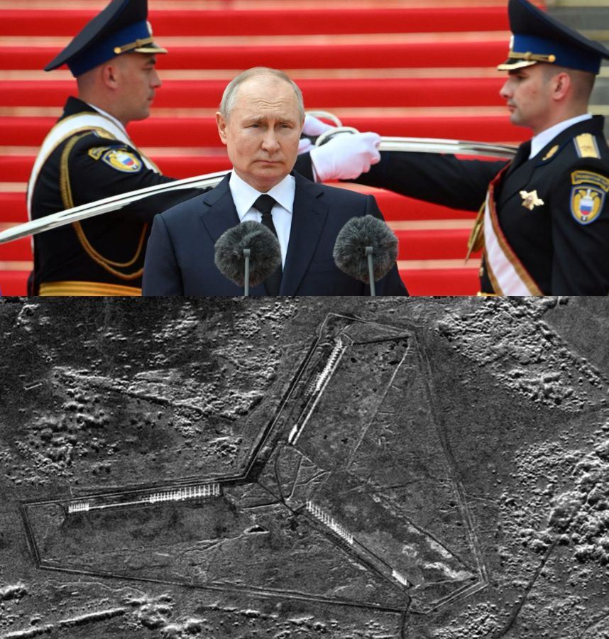Image in @MarioNawfal's post: 🇷🇺 Russia is building a MASSIVE new radar system just 20 miles from NATO territory... and its poten…