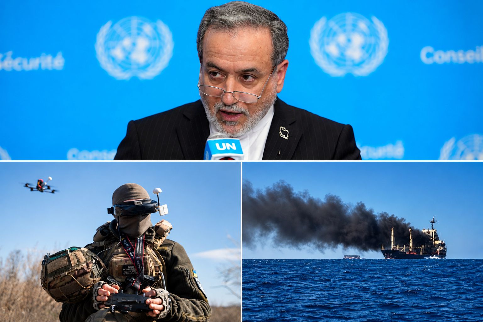 Image in @MarioNawfal's post: 🇮🇷🇺🇦 Iran says Ukraine has been secretly sending thousands of tiny drones into Iraq.
An Iranian se…