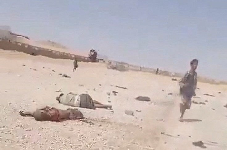 Image in @MarioNawfal's post: 🇾🇪🇸🇦 THREE BALLISTIC MISSILES slammed into a government security forces training camp in Yemen, lea…