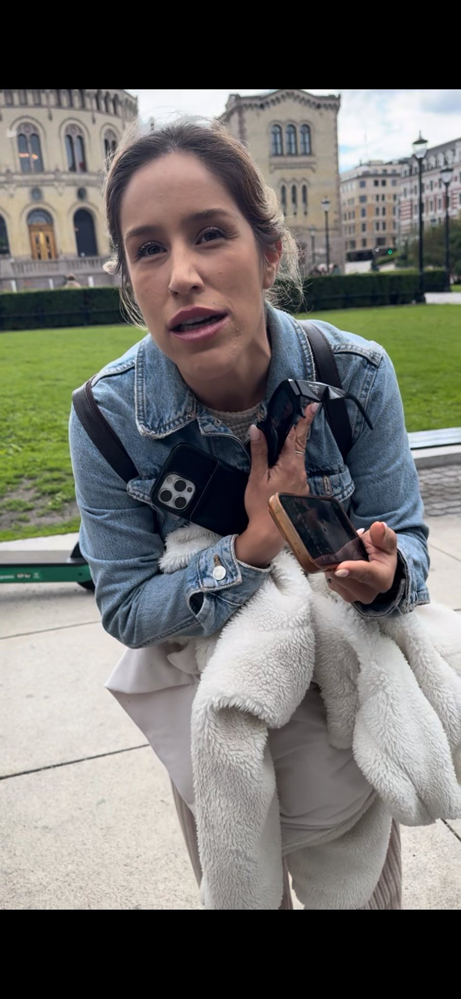 Image in @RabbiJeffx's post: She completely freaked out after trying to give me a lecture about oct.7
There she is https://t.co…