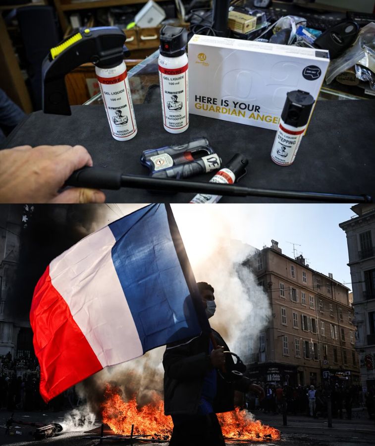 Image in @MarioNawfal's post: 🇫🇷 France doesn’t have a Second Amendment. Right now, Parisians wish it did.
After two weekends of…