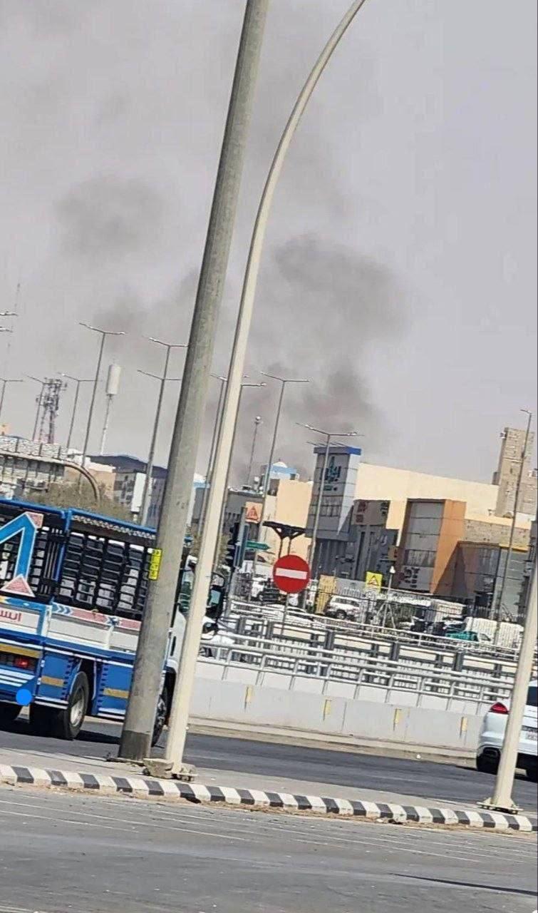Image in @MarioNawfal's post: 🚨🇸🇦🇾🇪 Some more photos out of Riyadh this afternoon, following reported Houthi missile and drone at…