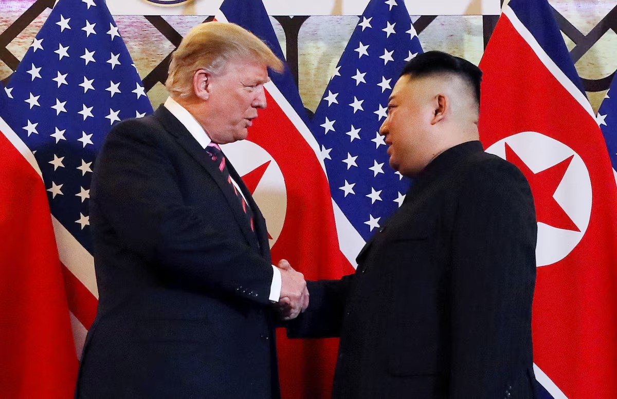Image in @MarioNawfal's post: 🇺🇸🇰🇵 Trump wants to catch up with his old pal Kim Jong Un in China next month. Unfortunately, Kim s…