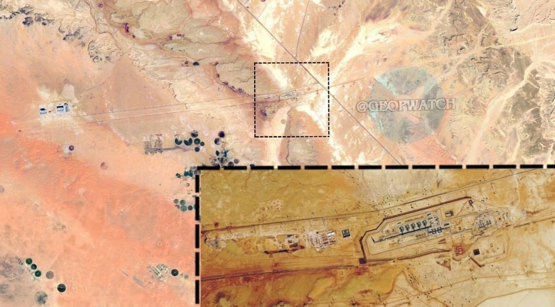Image in @MarioNawfal's post: 🇸🇦🇾🇪 The Houthis say they hit Saudi Arabia’s East-West oil pipeline again.
NASA FIRMS data shows a…