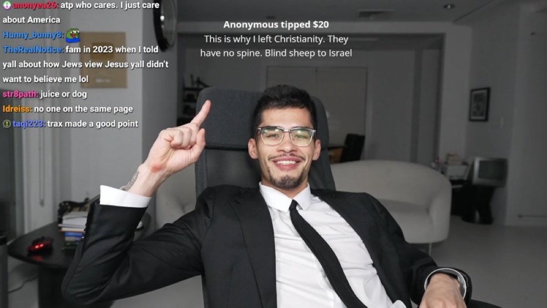 Image in @sneako's post: Halal Madrid ๐ W stream thanks for watching I look forward to debating the fed Nick Shirley LLLS htโฆ