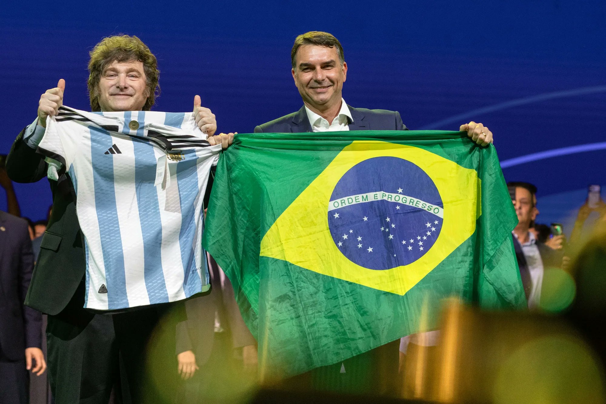 Image in @MarioNawfal's post: 🇦🇷🇧🇷 The only South American leader NOT to recognize Lula's victory in Brazil last night...
The on…