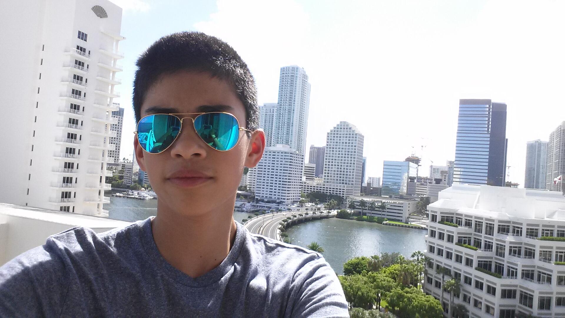 Image in @sneako's post: Last selfie for a while I promise http://t.co/BppR4TBJoL