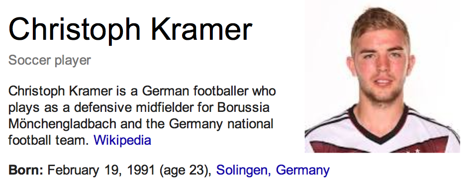 Image in @sneako's post: @FaZeJev You don't look anything like Gotze, you look like Kramer from the same team. http://t.co/f…