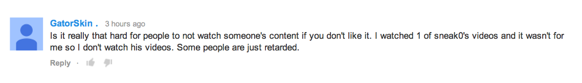 Image in @sneako's post: The best comment I have ever read http://t.co/A2YB2HsGgF