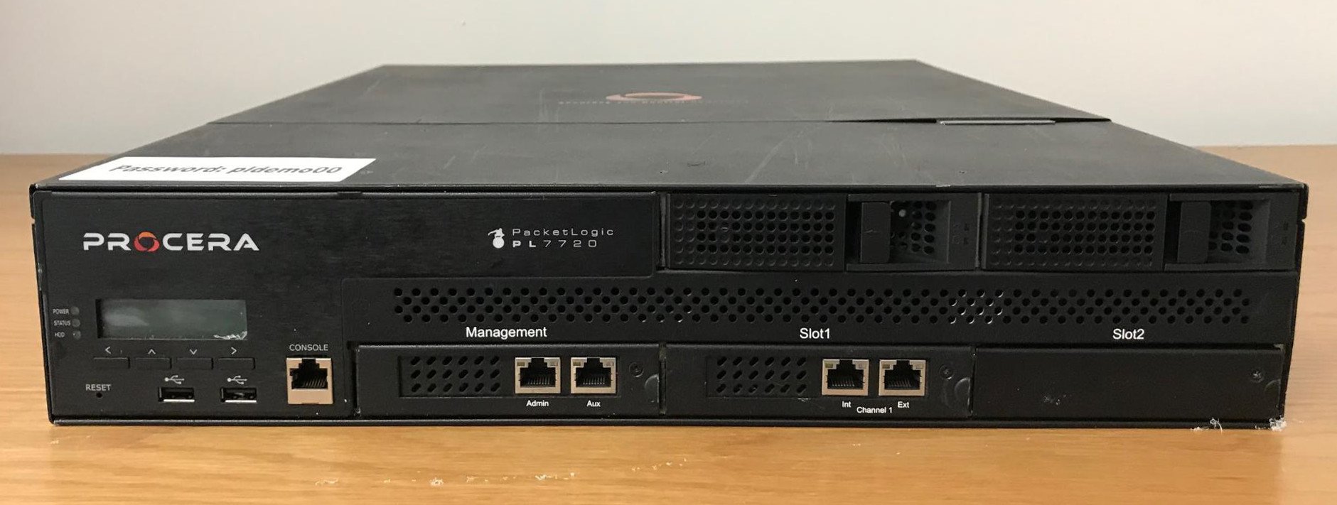 Image in @citizenlab's post: Here is the Second Hand PacketLogic device we purchased to verify the signature we developed. https…