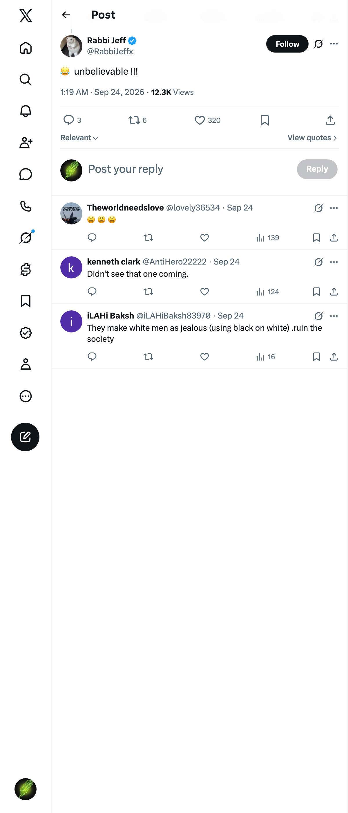Snapshot 1 of @RabbiJeffx's post from 2026-09-23