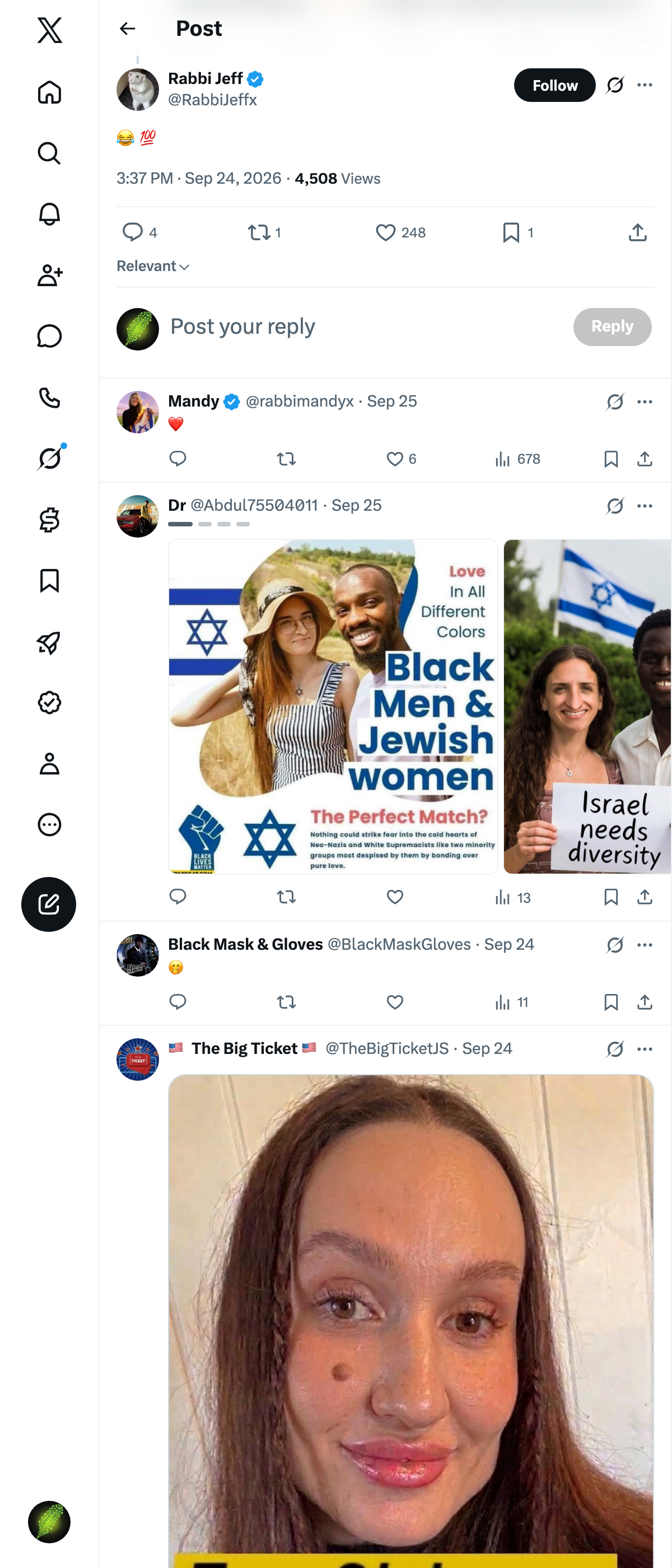 Snapshot 1 of @RabbiJeffx's post from 2026-09-24
