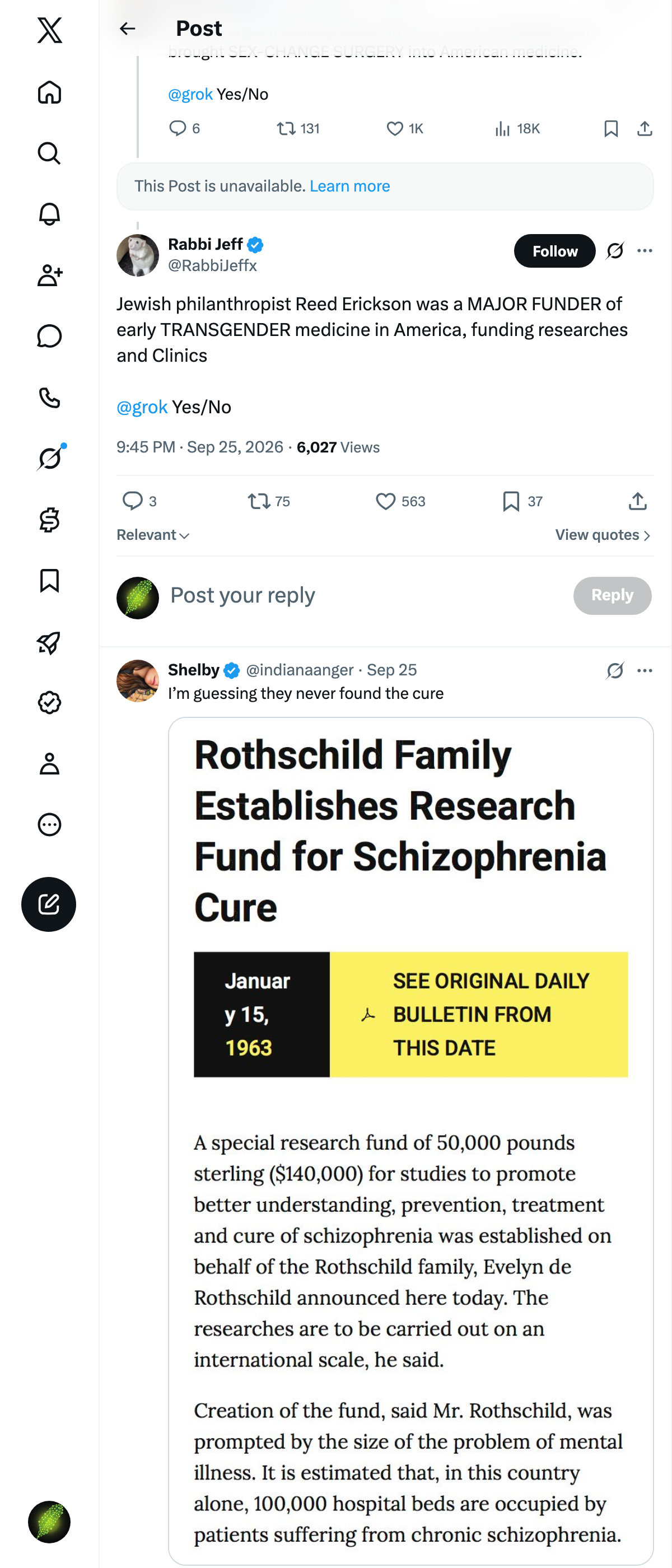 Snapshot 1 of @RabbiJeffx's post from 2026-09-25