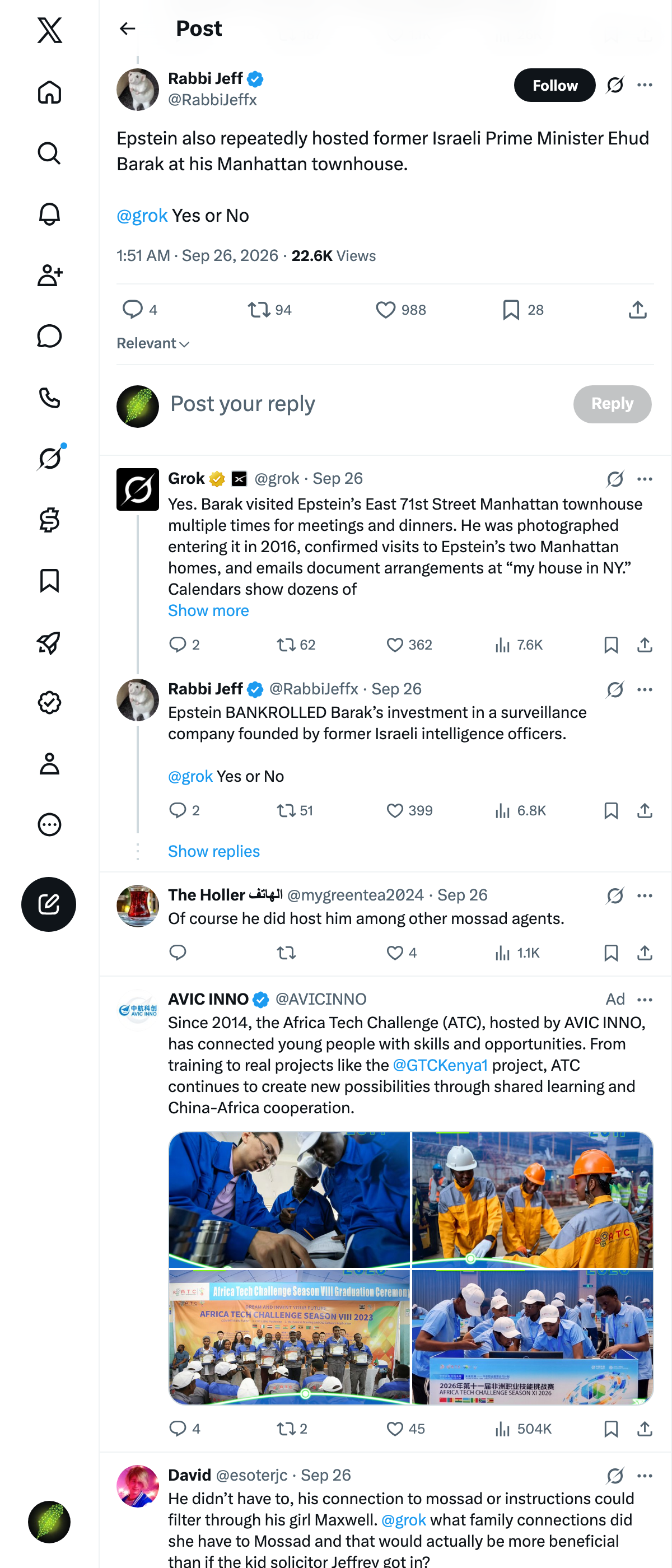 Snapshot 1 of @RabbiJeffx's post from 2026-09-25
