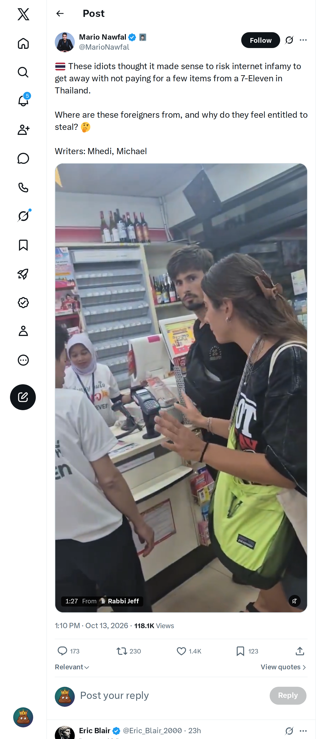 Snapshot 2 of @MarioNawfal's post from 2026-10-13