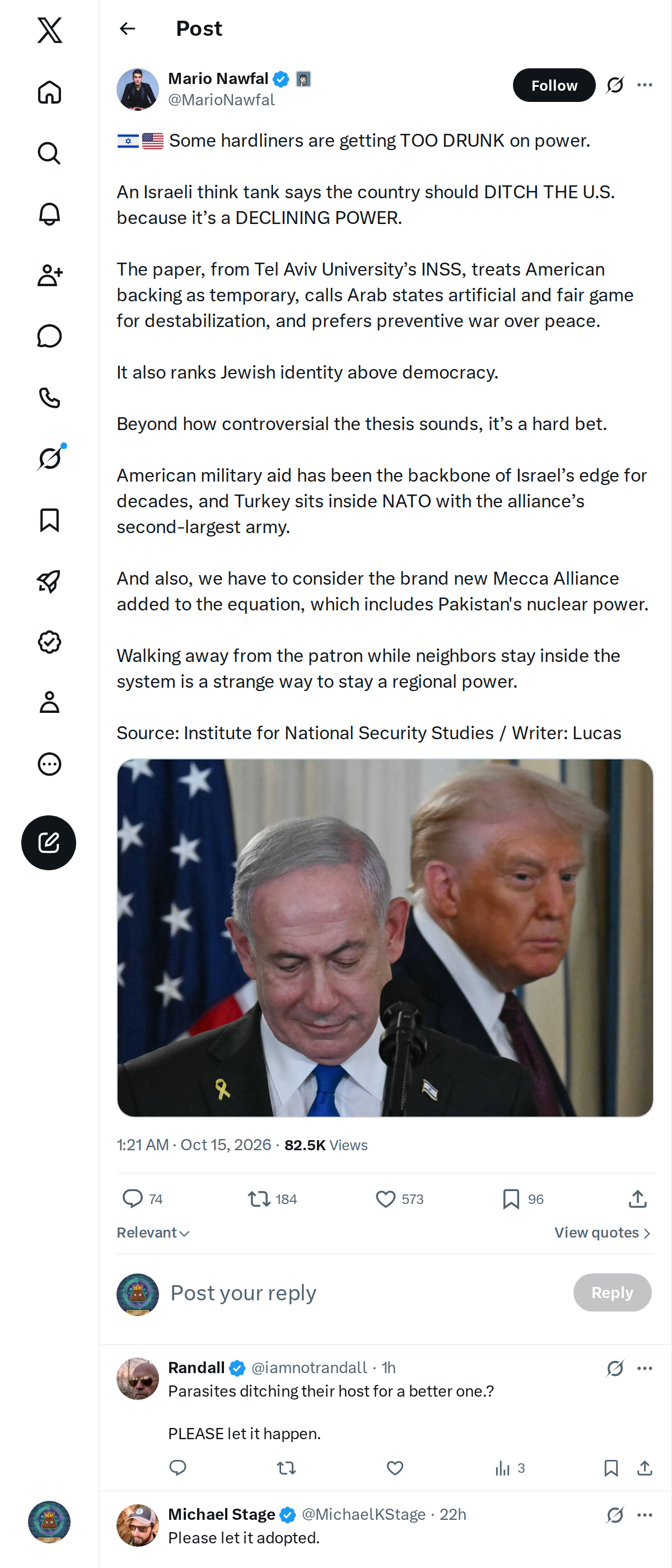 Snapshot 2 of @MarioNawfal's post from 2026-10-14