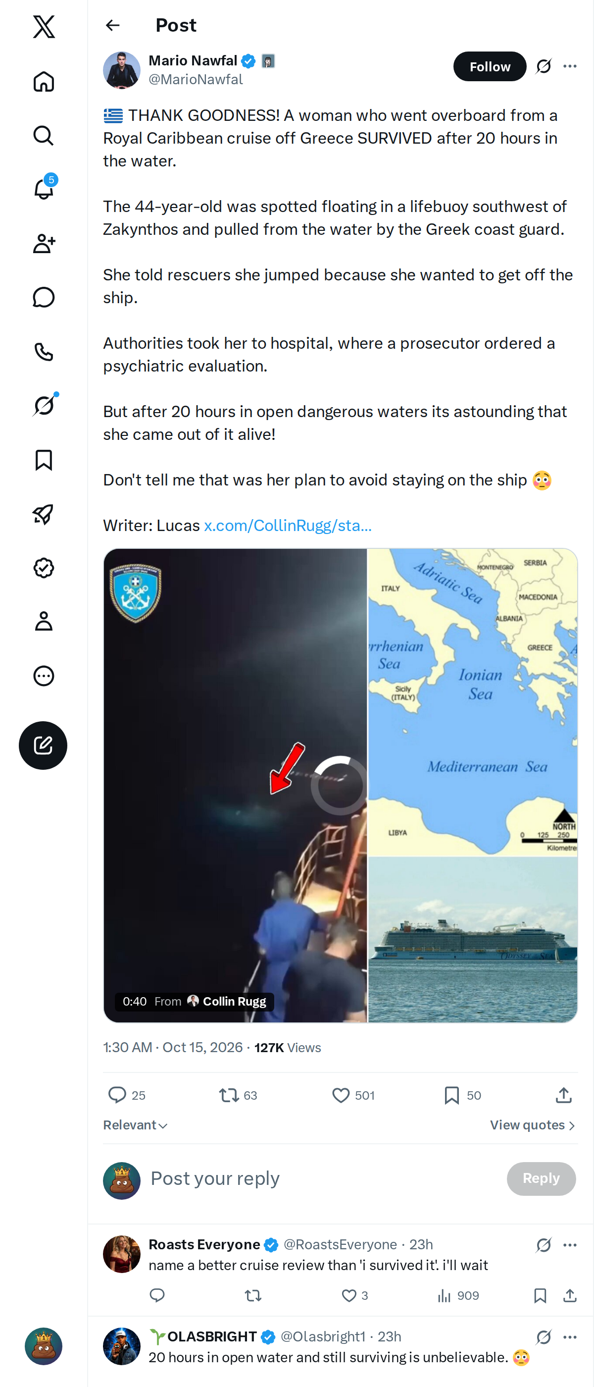 Snapshot 2 of @MarioNawfal's post from 2026-10-14