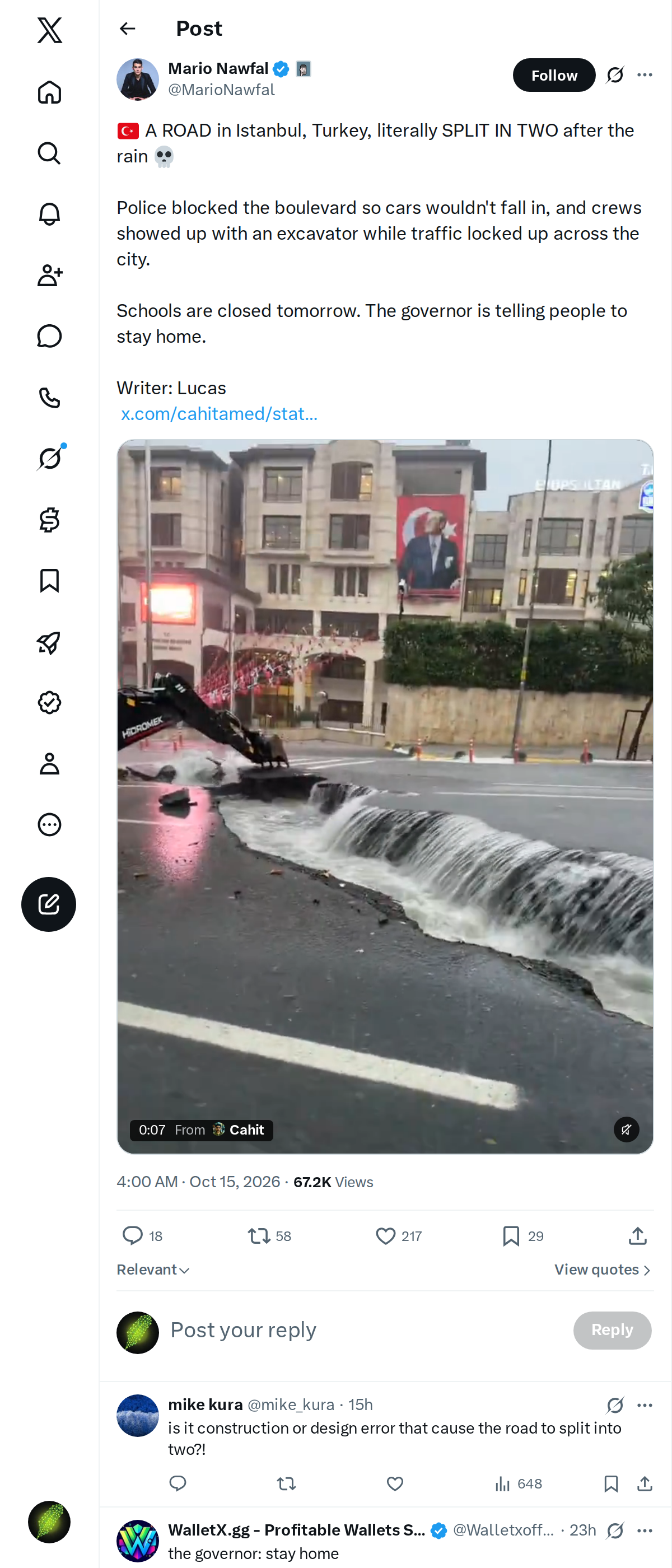 Snapshot 2 of @MarioNawfal's post from 2026-10-15