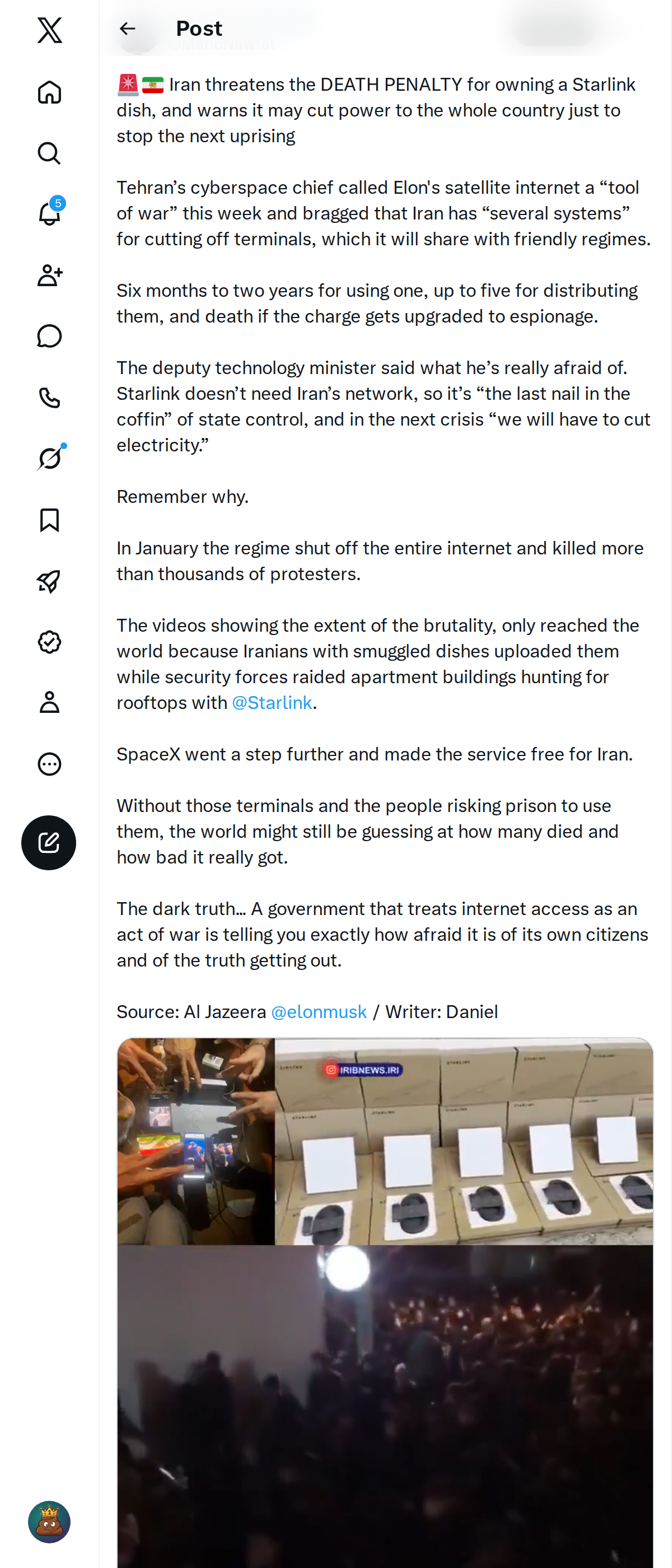 Snapshot 1 of @MarioNawfal's post from 2026-10-15