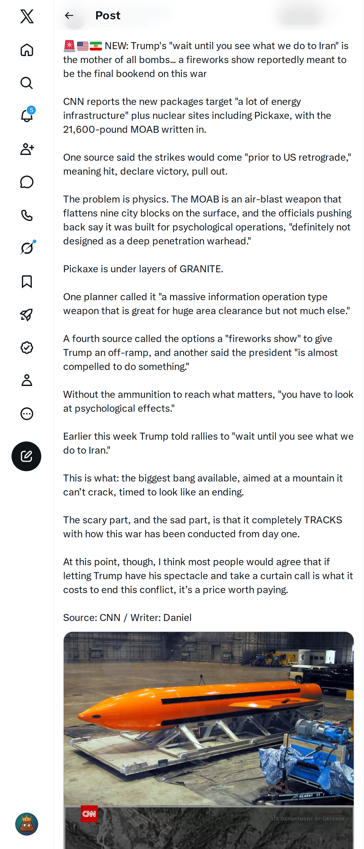 Snapshot 1 of @MarioNawfal's post from 2026-10-15