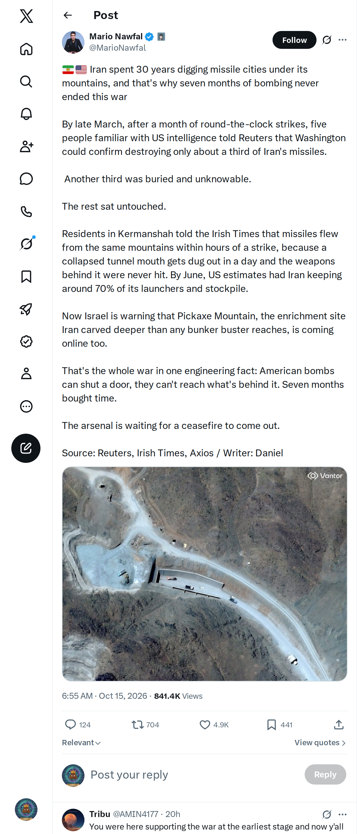 Snapshot 2 of @MarioNawfal's post from 2026-10-15