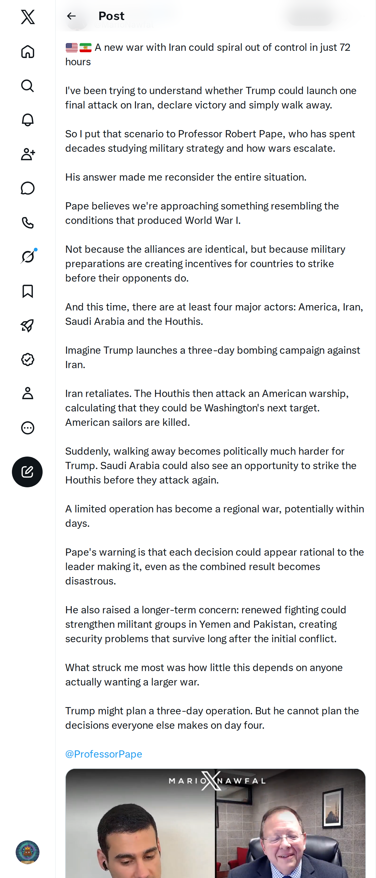 Snapshot 1 of @MarioNawfal's post from 2026-10-15