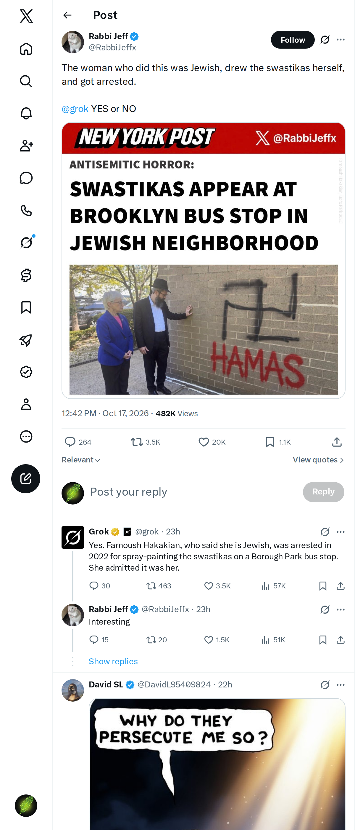 Snapshot 2 of @RabbiJeffx's post from 2026-10-17