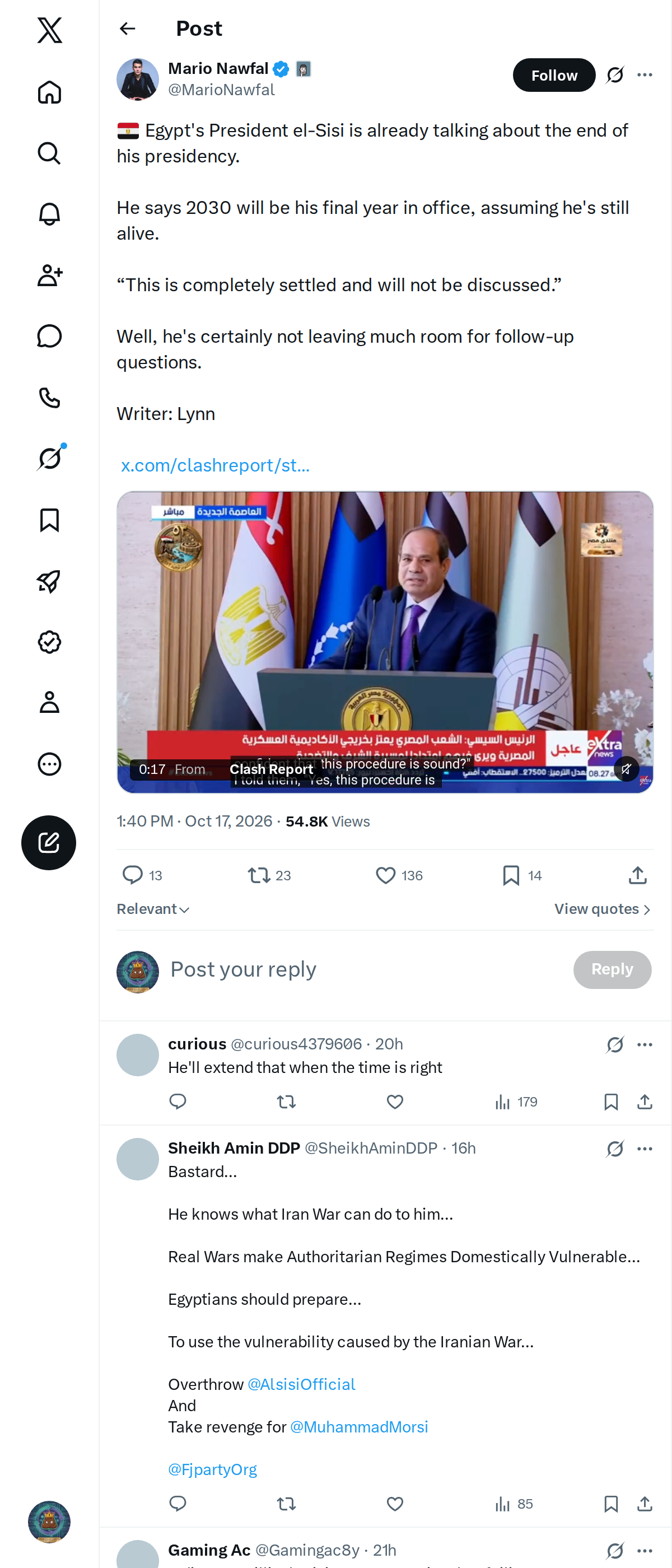 Snapshot 2 of @MarioNawfal's post from 2026-10-17
