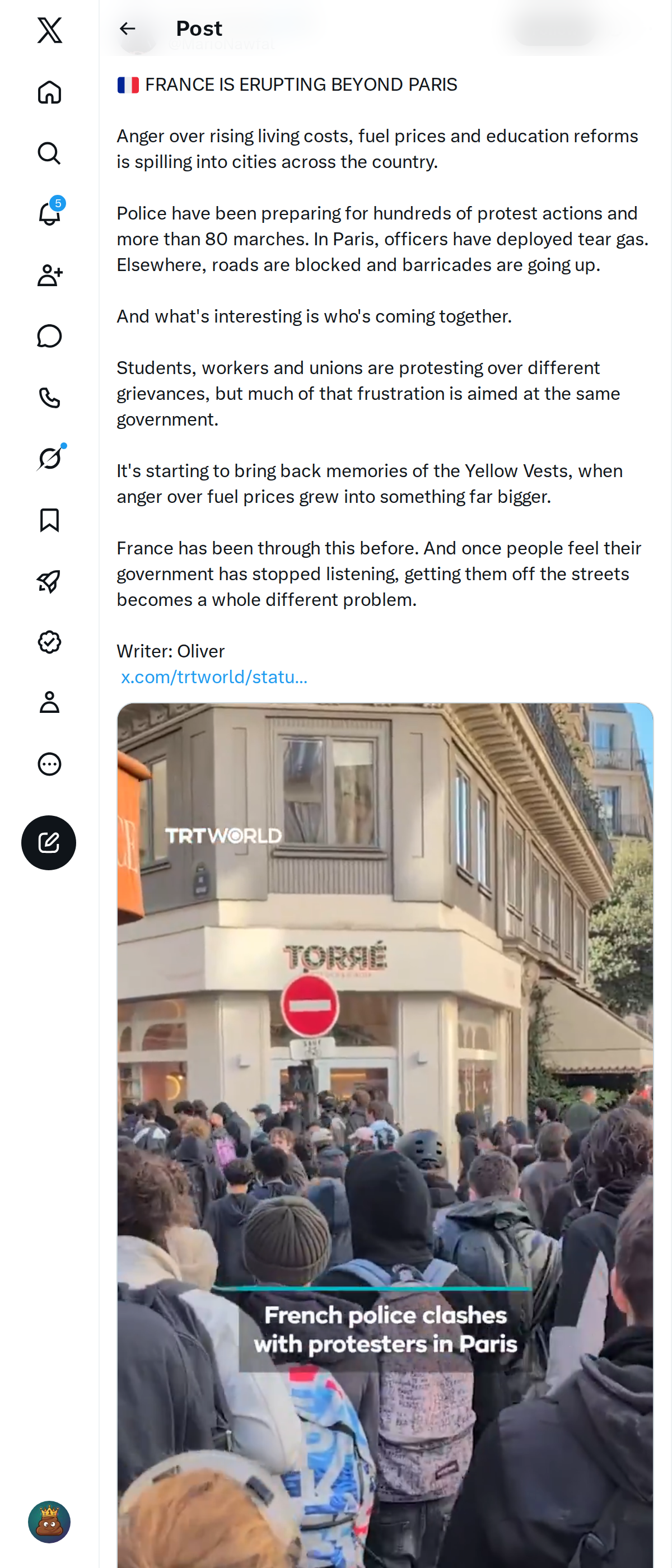 Snapshot 2 of @MarioNawfal's post from 2026-10-17
