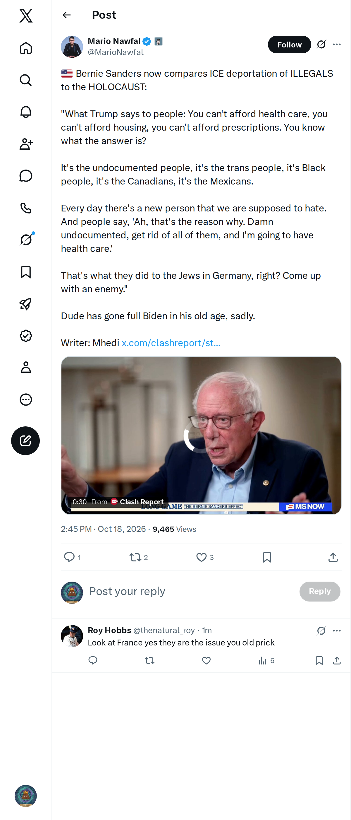 Snapshot 1 of @MarioNawfal's post from 2026-10-18