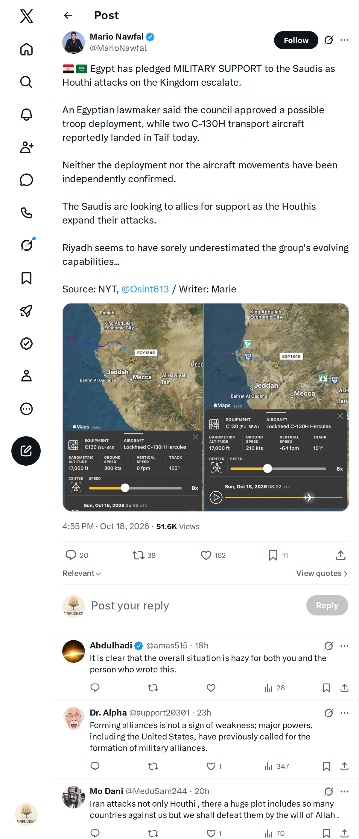 Snapshot 2 of @MarioNawfal's post from 2026-10-18