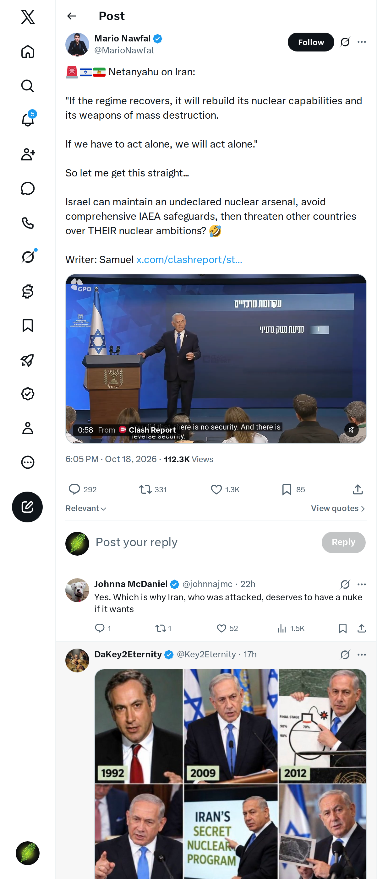Snapshot 2 of @MarioNawfal's post from 2026-10-18